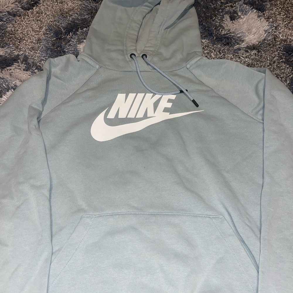 Light Blue Nike Hoodie